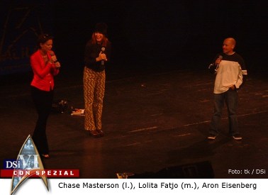 Chase Masterson, Lolita Fatjo, Aron Eisnerberg